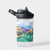 Personalisiert School Dinosaurier Trinkflasche (rechts)