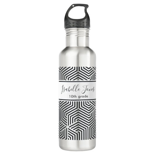 personalisiert School Edelstahlflasche (Vorderseite)