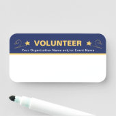 Personalisiert School Event Staff Volunteer Namensschild (Beispiel)