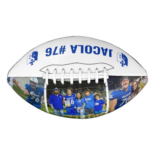 Personalisiert School Logo Football-Geschenk Football (Vorderseite)
