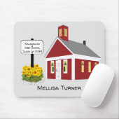 Personalisiert School Mouse Pad One Room Schulhaus Mousepad (Mit Mouse)