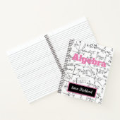 Personalisiert School Notebook für Mathematik oder Notizblock (Innenseite)