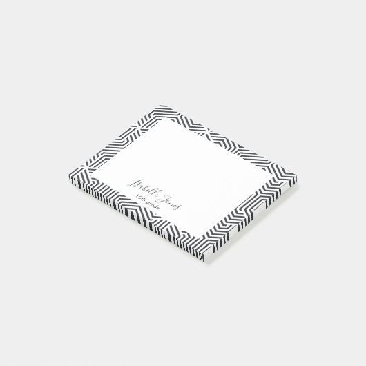 personalisiert School Post-it Klebezettel (angewinkelt)