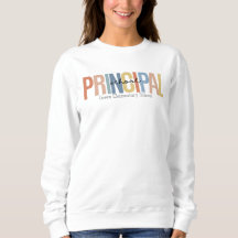 Personalisiert School Principal Sweatshirt
