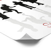 Personalisiert School Psychologin Poster (Ecke)