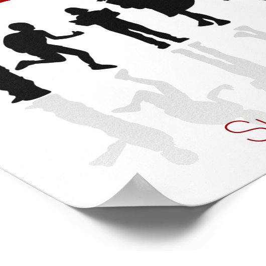 Personalisiert School Psychologin Poster (Ecke)