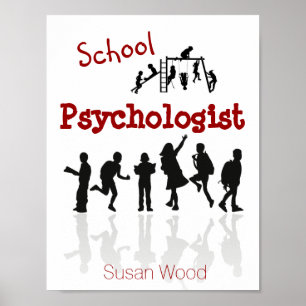 Personalisiert School Psychologin Poster
