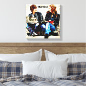 Personalisiert School Themed Teens Collage Leinwanddruck (Insitu (Schlafzimmer))