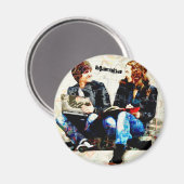 Personalisiert School Themed Teens Collage Magnet (Vorderseite/Rückseite)