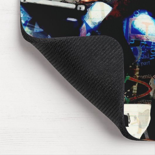 Personalisiert School Themed Teens Collage Mousepad (Ecke)