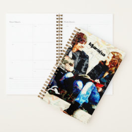 Personalisiert School Themed Teens Collage Planer
