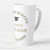 Personalisiert School Uni-Abschluß Celebration Milchtasse (Rechte Ecke)