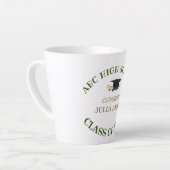 Personalisiert School Uni-Abschluß Celebration Milchtasse (Linke Ecke)