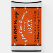 Personalisiert School Wiedersehen-Banner in Ihren Banner (Vertikal)