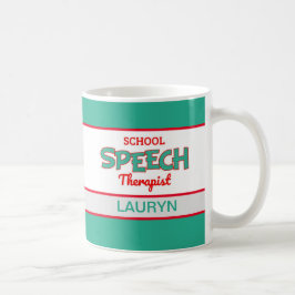 Personalisiert! Schulsprechtherapeut Kaffeetasse