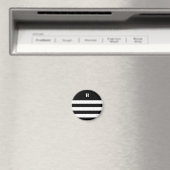 Personalisiert, schwarz und weiß gestrichen magnet (In Situ (Geschirrspüler))