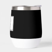 Personalisiert Schwarz-Weiß-Schlittschuh-Groom (Links)