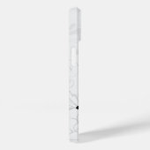 Personalisiert Schwarz-weiße Blume Case-Mate iPhone Hülle (Rückseite / Rechts)