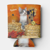 Personalisiert - Schweinekochen Herbst/Herbst der  Dosenkühler (Rückseite)