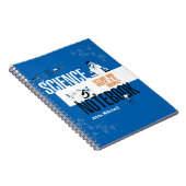 Personalisiert Science Chemie Labrador Notebook Notizblock (Rechte Seite)