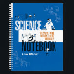 Personalisiert Science Chemistry Laboratory Notizblock<br><div class="desc">Herzlich willkommen in unserem Studentenlabor! Wir wissen, dass man als Wissenschaftsstudent eine Menge Ideen und Experimente hat, die man will zu dokumentieren und behalten. Das ist, wo dieses Notizbuch praktisch ist! Dieses Notizbuch wurde speziell für Wissenschaftsstudenten wie Sie entwickelt, um Ihnen zu helfen, all Ihre phantastischen Ideen und die Arbeit,...</div>