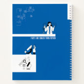 Personalisiert Science Chemistry Laboratory Notizblock (Rückseite)