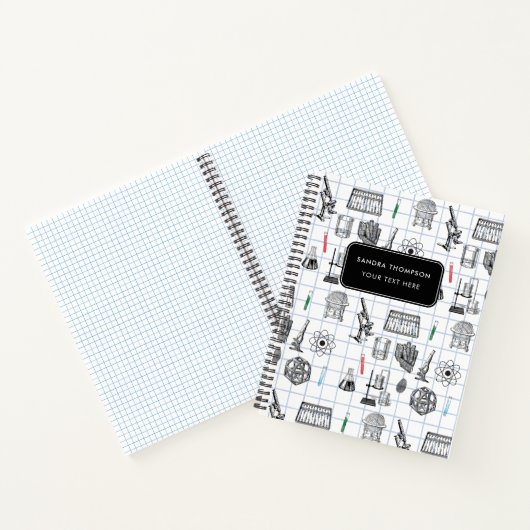Personalisiert Science Chemistry Scientifics Patte Notizblock (Innenseite)