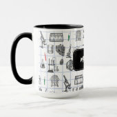 Personalisiert Science Chemistry Scientifics Patte Tasse (Links)