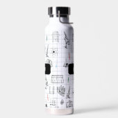 Personalisiert Science Chemistry Scientifics Patte Trinkflasche (Links)