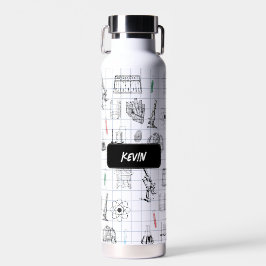 Personalisiert Science Chemistry Scientifics Patte Trinkflasche
