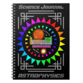 Personalisiert Science Journal Astrophysik-Noteboo Notizblock (Vorderseite)