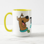 Personalisiert | Scooby-Doo Happy Face Teacher Tasse (Links)