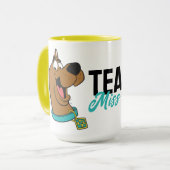 Personalisiert | Scooby-Doo Happy Face Teacher Tasse (Vorderseite Links)