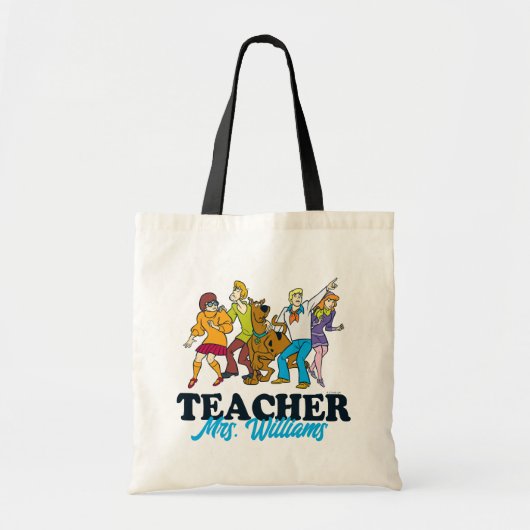 Personalisiert | Scooby-Doo Happy Face Teacher Tragetasche (Vorne)