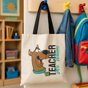 Personalisiert Scooby-Doo Happy Face Teacher Tragetasche