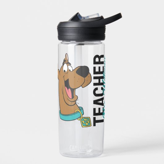Personalisiert | Scooby-Doo Happy Face Teacher Trinkflasche (Links)