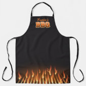 Personalisiert Scorchin GRILLEN Grillmaster Barbeq Schürze (Vorderseite)