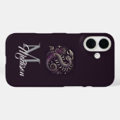 Personalisiert Scorpio Zodiac iPhone Case (Rückseite (Horizontal))
