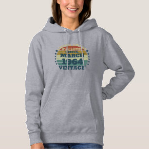 Personalisiert sechzig Vintagen Geburtstagsgeschen Hoodie