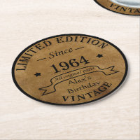 Personalisiert sechzig Vintagen Geburtstagsgeschen