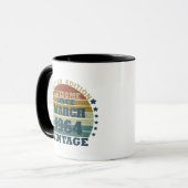 Personalisiert sechzig Vintagen Geburtstagsgeschen Tasse (Vorderseite Links)