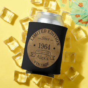 Personalisiert sechzigste Vintage 60. Geburtstagsp Dosenkühler