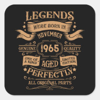 Personalisiert sechzigste Vintage 60. Geburtstagsp