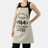 Personalisiert sechzigste Vintage 60. Geburtstagsp Schürze (InSitu)