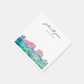 Personalisiert Sedona Arizona Napkins Serviette (Ecke)