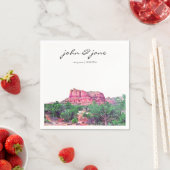 Personalisiert Sedona AZ Napkins Serviette (Beispiel)