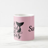 Personalisiert sei eine Meerjungfrau und mach die Kaffeetasse (Mittel)
