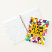 Personalisiert "Sei nett zu deinem Geist" Notizblock (Innenseite)