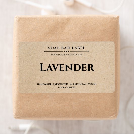 Personalisiert-Seifenetikett (Insitu)