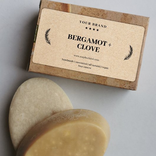Personalisiert-Seifenetikett